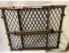 Evenflo 2026900 Position And Lock Farmhouse Pressure Mount Gate - Dark Wood