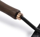 Barebones Gardening Tools Stainless Steel Spade Hand Trowel  Black walnut