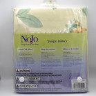 Nojo Jungle Babies Fitted Crib Sheet 100  Cotton 28  X 52 