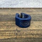 Vintage Xcaliber Bmx Seatpost Clamp 25 4mm Blue Alloy 80s Og X-caliber Collar