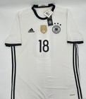 Nwt Germany 2016 2017 Home Authentic Adidas Kroos  18 Soccer Jersey  l 