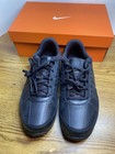 New Nike Air Ring Leader Low Leather Athletic Shoes Black Mens Size 8