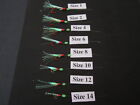 10 Rodtek Sabiki Bait Rigs Sizes 1 2 4 6 8 10 12 14 You Choose