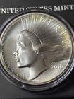 2019-p American Liberty High Relief Silver Medal W ogp   Coa