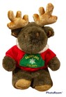 Dan Dee 2002 Snowflake Friends Moose Stuffed Plush Christmas 16 