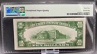 1934  10 Silver Certificate Mule Note Pmg 64 Epq Fr  1701m