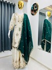 Salwar Kameez Indian Pakistani Wedding Party Dress Bollywood Palazzo Suit Wear