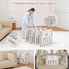 Baby Playpen  Foldable Baby Play Yard  Safety Fence  14-panel Adjustable Port   