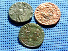 Lot Of 3-  Quality Ancient Roman Coins-rulers And Events - 16-18 Mm -  R87