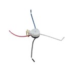 Ze-208s 3 Speed 4 Wire Ceiling Fan Pull Chain Switch 6a 125vac Bronze Usa