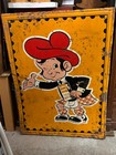 Gold Bond Stamps 46 x 34    Lg  Vintage  Embossed Complete C 1960 Orig  Metal Sign