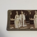 King Edward Vii Coronation Stereoview  C1902 Queen Alexandra Buckingham London