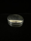 Vintage Sterling Silver Taxco Mexico Oval Pill Box 1 25   