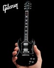 Gibson Sg Standard Ebony Handcrafted 1 4 Scale Mini Guitar Model