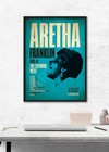 Aretha Franklin Live At The Fillmore Reimagined A3 Poster 
