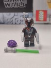 Star Wars Sabine Wren Custom Lego Minifigure W  Mandalorian Helm  Purple Hair