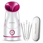 Nano Ionic Facial Steamer For Home Spa   Deep Cleaning - Warm Mist Humidifier  