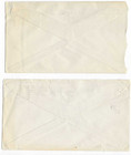 1937 1938 Post Office Department - Washington Dc Surcharged Canceled Covers