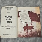 1977 Arizona Fishin  Holes Guide Az Game   Fish Dept Maps Lakes Rivers Booklet