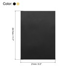Colored Vellum Paper 40 Sheet Black beige 8 3x11 7 Printable Vellum Paper