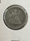 1875 S Liberty Seated Twenty Cent Piece Silver 20c Nice Original Coin      