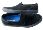 Adidas Men s Shmoofoil Slip On Suede Skateboarding Shoes Black Size 11 5 Nib