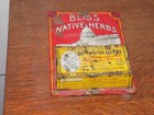 Vintage Bliss Native Herbs Tin Advertising Match Safe