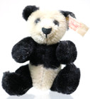 Steiff 4  Mohair Panda Bear Black Eyes White Tag In Ear 5 Wayjointed Germany