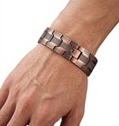 Copper Magnetic Bracelet For Men 3x Strength Magnets Adjustable With Sizing Tool