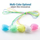 50 Pcs Dental Plastic Kid Milk Tooth Save Storage Case Baby Teeth Holder Boxes