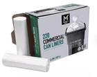 Member s Mark 50 Gallon Commercial Trash Bags 220 Ct  Commercial Can Liners