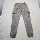 Burnside Sweatpants Youth Small Multi Fleece Lined Drawstring Waist Tapered Leg