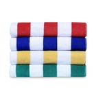 Cabana Beach Towel Set - Beach Towels Oversized - Highly Absorbent Multicolor