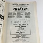 1946 Playbill The Old Vic Theatre Company Henry Iv Part 1 By William Shakespeare