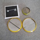 4 Pinback Buttons 1960s Creative House Beattles Are Bugs  386sx Alr Pc   Wendy s