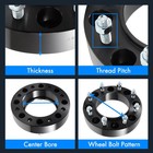 4 Pcs 2  Wheel Spacers 9 16  Studs For Bobcat Case Cat Skid Steer Loader 8x8