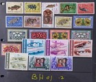 British Honduras Qeii Collection With Duplicates - Used   Mint  bh01 