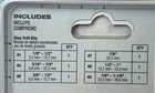 Milwaukee 48-89-9224 6pc Jam Free Step Drill Bit Set
