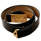 Us Civil War Army Cavalry Leather Nco Hand Made Waist Belt Cap Pouch Holster Rep