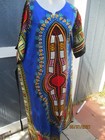 New Dashiki African Women Traditional Dress Long Caftan    Size 52