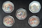 2022 - Guernsey - Around The World In 80 Days Colour  50p Set- Bunc - Only 995