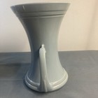 Vintage Powder Blue Abingdon Double Handle Vase 9-1 2    Tall