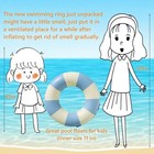 Inflatable Kids Pool Floats Swim Rings Tubes Water Toys For Ages 5-10 Beach
