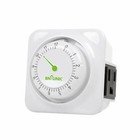 Bn-link12 Hour Mechanical Countdown Grounded Timer 3 Prong Outlet Energy Saving