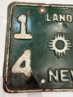 1957 New Mexico License Plate Car Truck Collectible Old Nm Garage Enchantment