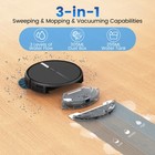 Airrobo G60 Robotic Robot Vacuum And Mop Cleaner 4000pa For Home Pet Hair Alexa