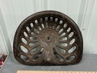 Vintage Weir Cast Iron Seat Implement Equipment Mower Plow