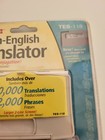 Franklin Tes-118 Spanish English Electronic Travel Translator  new sealed 