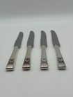Vintage Oneida Community Plate Silverplate Coronation Set Of 4 Dinner Knives