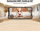 Ai Pets Camera With Phone App 1080p Hd Cam 2 Way Audio  350   Rotating View